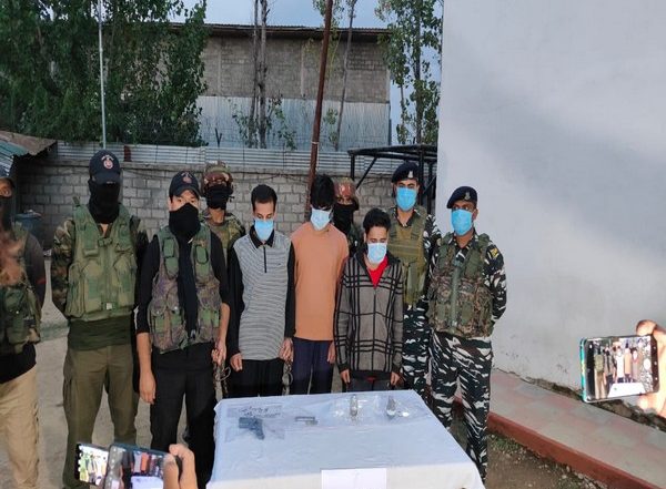 India News | J-K: Terror Module Busted in Kulgam, Five LeT Terrorists Held 