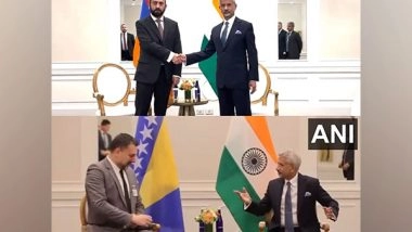 World News | Jaishankar Meets Counterparts from Armenia, Bosnia and Herzegovina on Sidelines of UNGA