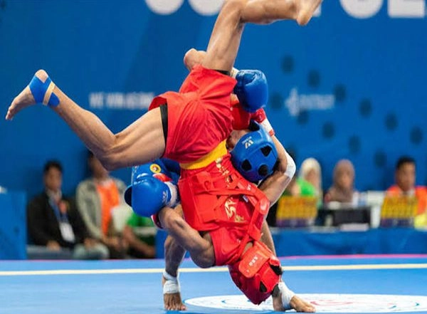 Sports News | Asian Games: India's Wushu Players Suraj Singh, Anjul Namedo Finishes 5th, 6th in Men's Changquan Final 