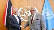 World News | Jaishankar Meets UN General Assembly President Dennis Francis