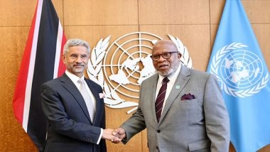 World News | Jaishankar Meets UN General Assembly President Dennis Francis