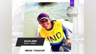 Sports News | Asian Games: India Bag First Medal in Sailing,&nbsp;Neha Thakur Wins Silver in Girl's Dinghy Event&nbsp;
