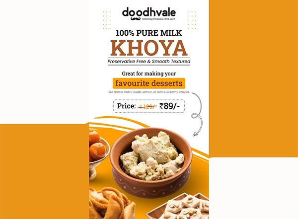 Business News | This Festive Season, Doodhvale Introduces 100 Per Cent Pure Milk Khoya, Spearheading the Fight Against Adulteration