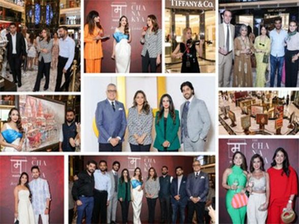 Business News | Luxury, Art, and Stardom in the Spotlight at The Chanakya with an Exclusive Art Exhibit by Masha Art - Vimarsana News