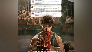 Business News | Makers of Ganapath Redefine and Build a Unique Approach for the Arrival of Their Mass Action Entertainer