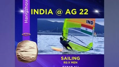 Sports News | Asian Games: Eabad Ali Gets Bronze in Men’s Windsurfer Event