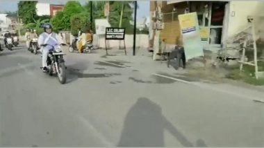 India News | On Car-Free Day, Haryana CM Khattar Rides Motorcycle in Karnal