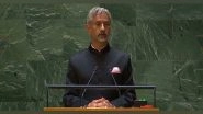 World News | G20 New Delhi Outcomes Have Great Significance for International Community: Jaishankar at UNGA&nbsp;