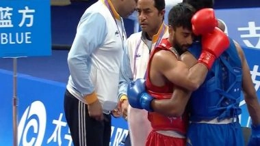 Sports News | Asian Games: Suraj Yadav Misses out on Guaranteed Medal Finish, Crashes out in Men's 70kg Wushu Quarterfinal