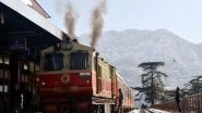 India News | Train Services Resume on Kalka-Shimla Heritage Train Line Till Tara Devi After over 2 Months
