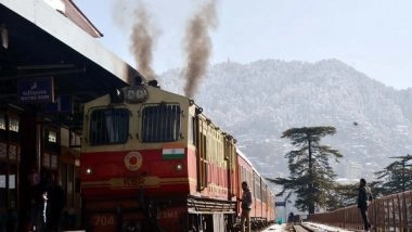 India News | Train Services Resume on Kalka-Shimla Heritage Train Line Till Tara Devi After over 2 Months