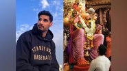 Entertainment News | Ahan Shetty Visits LalbaughCha Raja to Seek Blessings from Lord Ganesha