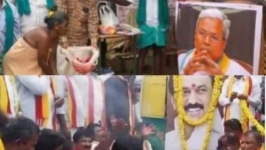 India News | Cauvery Row: Congress MP Manickam Tagore Condemns Mock Funerals of Siddaramaiah, Stalin Held by Activists and Farmers