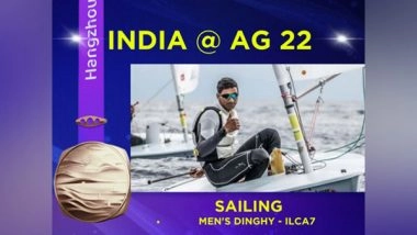 Sports News | Asian Games: India Wins Bronze in ILCA7 Sailing Event