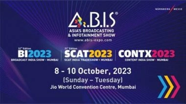 Business News | Asia's Broadcasting & Infotainment Show (A.B.I.S) – Heralding a New Era for the Indian Media & Infotainment Industry