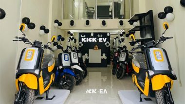 Business News | KICK-EV Has Set Its Sights on Establishing 150 Experience Centers Nationwide by FY23-24, Accompanied by an Unmatched 5-year Warranty Offer