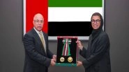 World News | UAE President Confers First Class Medal of Independence to Ambassador of Hungary