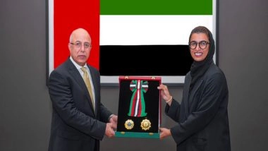 World News | UAE President Confers First Class Medal of Independence to Ambassador of Hungary