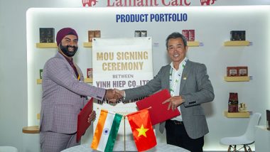 Business News | L’amant Cafe Introduces Organic Vietnamese Coffee to the Indian Market at World Coffee Conference 2023