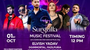 Business News | Surging Flux Entertainment & Trag Events Presents SurgZilla Music Festival: A Sonic Odyssey at Worlds of Wonder