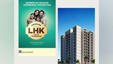 Business News | Today Global Developers Unveils Codename LHK: The 'Life Hai Khushiyonwali' Campaign for Its Upcoming Kharghar Annex Project