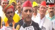 India News | After Lunch with Tribal Community Members in Madhya Pradesh, Akhilesh Yadav Targets Shivraj Govt over Ujjain Rape Case