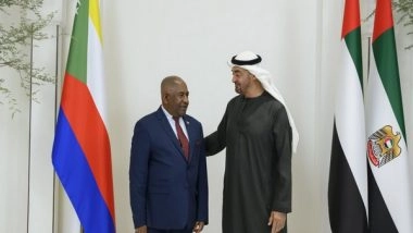 World News | UAE President Receives President of Union of Comoros