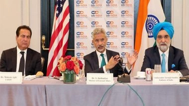 World News | US: Jaishankar Participates in Discussion on Technology to Create Robust Supply Chains