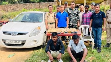 India News | Assam Police Nabs Two Drug Peddlars, Seize 575 Gm Heroin in Karbi Anglong