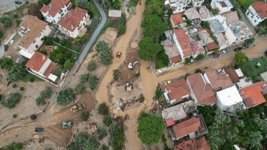 World News | Storm Elias Causes Several Months-worth of Rain in Less Than a Day in Greece