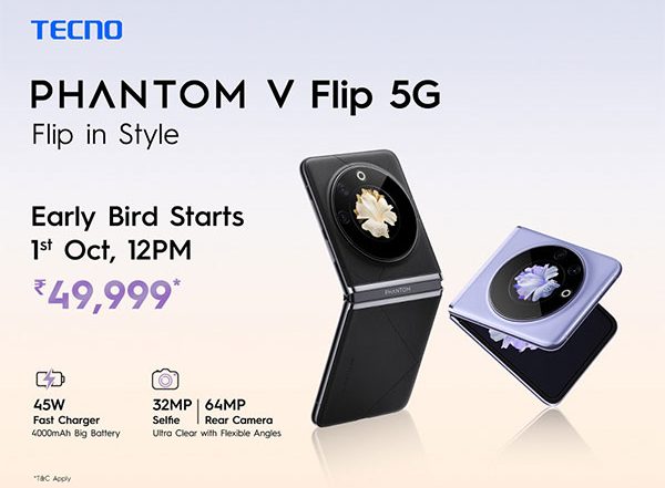 Business News | TECNO Revolutionizes Fold Market by Unveiling First Flip Phone in Sub-50K Segment