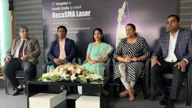 Business News | South India's First Hospital to Harness Advanced Laser Innovation: Gleneagles Hospital, Kengeri Launches RecoSMA Technology