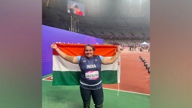 Sports News | Kiran Baliyan Gets Bronze in Shot Put, Opens India's Account in Track and Field Events at Hangzhou Asian Games 