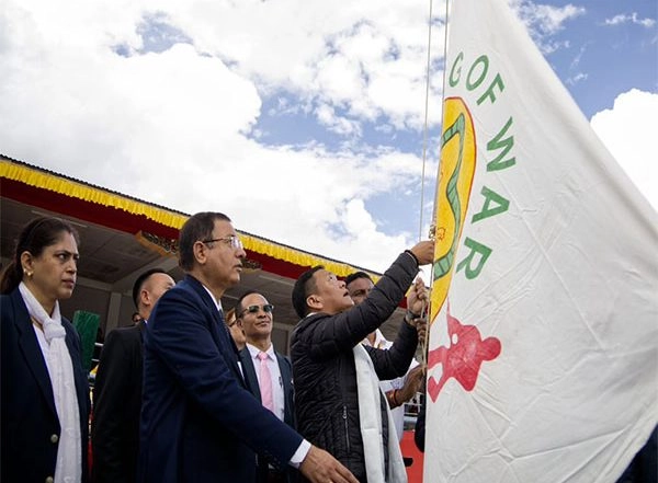 India News | Arunachal CM Pema Khandu Inaugurates 36th Senior National Tug of War Championship
