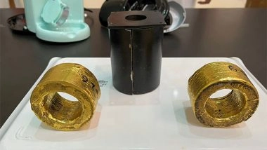 India News | Maharashtra: Gold Worth Rs 2.10 Cr Hidden in Coffee Maker Seized at Nagpur Airport