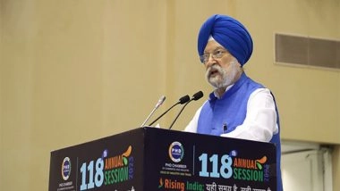 India News | India is Keen to Increase Its Manufacturing Share in GDP from 17 Pc to 25 Pc: Union Minister Hardeep Puri