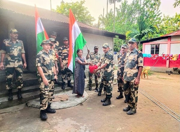 India News | BSF Meghalaya Organizes Amrit Kalash Yatra Under Meri Mati Mera Desh Campaign