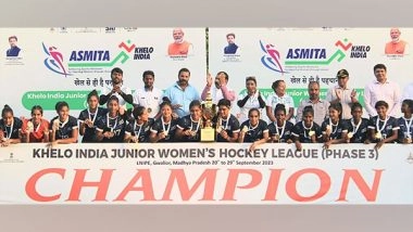 Sports News | SAI Shakti Crowned Champions of 3rd Khelo India Junior Women's Hockey League