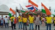 Business News | Grand Tiranga Yatra Taken out in Thailand's Pataya