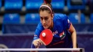 Sports News | Asian Games: Manika, Manush-Manav Lose Their Quarterfinal Matches