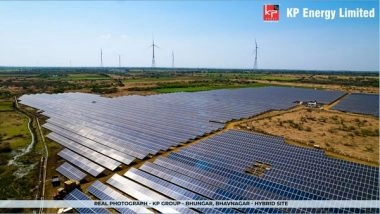 Business News | KP Energy Receives NoA from NTPC REL for 464.10 MW BoS Package for Wind Energy Project in Gujarat