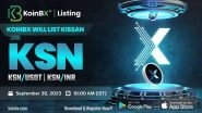 Business News | India's Leading Crypto Exchange, KoinBX, to List KISSAN (KSN) Token