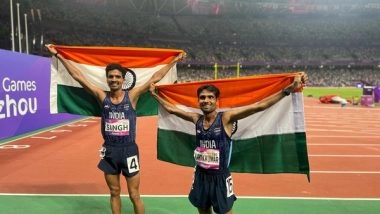 Sports News | Asian Games: Kartik Kumar Wins Silver; Gulveer Singh Bags Bronze in Men’s 10000m 
