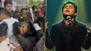 AR Rahman Chennai Concert Mismanagement: DGP Shankar Jiwal Initiates Inquiry, Directs Tambaram Police Commissioner to Investigate the Complaints
