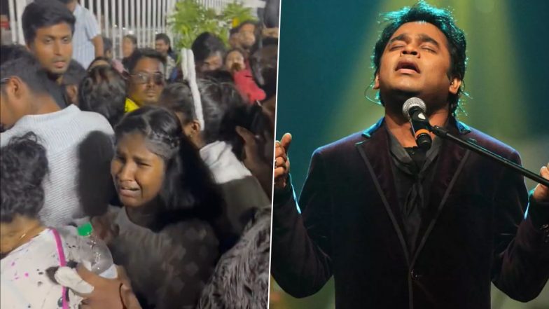 AR Rahman's Concert in Chennai Accused of Terrible Crowd Management, Fans Complain of Stampede and Poor Organisation (Watch Videos)