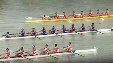 Indian Men’s Coxed Eight Team Wins Silver Medal at Asian Games 2023, Bags Nation's Third Medal in Rowing