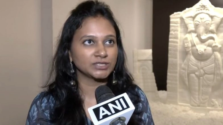 Ganesh Chaturthi 2023: Aditi Mittal, Artist From Surat, Makes Eco-Friendly Lord Ganesha Idol Using Soap (Watch Video)