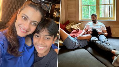 Ajay Devgn and Kajol Pen Heartfelt Wishes For Son Yug On His 13th Birthday (View Pics)