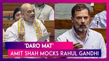 ‘Daro Mat’: Amit Shah Mocks Rahul Gandhi In Parliament After Congress Leader Leaves Lok Sabha Post His Speech