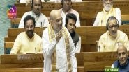 'Can Men Not Speak Up for Women?' Amit Shah&rsquo;s Dig at Congress Leader Adhir Ranjan Chowdhury in Lok Sabha (Watch Video)